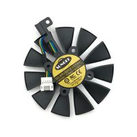 87MM PLD09210S12HH For ASUS GTX 980 Ti R9 390X 390 GTX 1060 1070 1080 1070Ti 1080Ti RX480 RX580 Video Card Cooling fan (FAN B-5Pin)