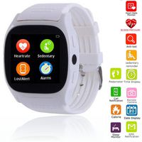 Smart Watch Touch Screen Bluetooth Smartwatch Phone Mate with Heart Rate Monitor Blood Pressure Compatible with Android IOS Samsung iPhone Motorola Huawei LG Smartphones for Women Men Boys Girls