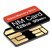 NM Card 64G 128G 256G 90MB/S Nano Memory Card Mirco SD Card Compact Flash Card, only Suitable for Huawei P30\P30pro and Mate20 Series,128GB