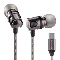 USB C Earphones, Rythsans Type C Earbuds Headphones with Microphone Compatible with Huawei, OnePlus, Nokia, Razer, Moto Z/2/3