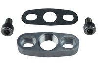 ICT Billet Heavy Duty GT15-GT35 Aluminum Turbo Oil Return Drain Flange T3 1/2npt GT25 GT30 HD National Pipe Thread Designed & Manufactured in the USA 551163