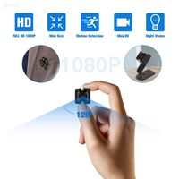 Mini Spy Camera Hidden Camera, Small Camera HD 1080P Cop Cam 140° Wide Angle Security Camera with Night Vision Nanny Cam, 360° Adjustable Bracket Car Mini Camera for Motion Detection TV Out