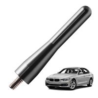 JAPower Replacement Antenna Compatible with BMW 3 Series Convertible 1991-2006 | 3 inches-Titanium