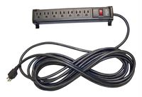 MooreCo 7 Outlet Electrical W/25' Cord & Mounting Brackets (66573)