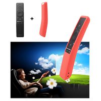 Ximimark Samsung Remote Case Silicone Protective Cover Case For Samsung Smart TV Red 1Pcs
