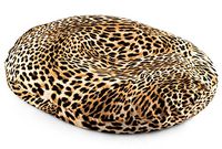 BodyHealt Donut Seat Ring Cushion Comfort Pillow for Hemorrhoids, Coccyx, Prostate, Pregnancy, Post Natal Pain Relief, Surgery (Leopard, 18 Inch)