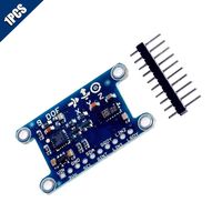 KOOBOOK 1Pcs 9 Axis IMU L3GD20 LSM303D Module 9DOF IMU Breakout Compass Acceleration Gyroscope Sensor for Arduino