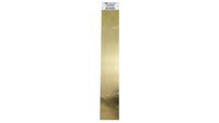 K&S Precision Metals 8239 Brass Strip, 0.025" Thickness x 2" Width x 12" Length, 3 pc, Made in USA