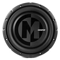 Memphis PRXS1040 10" 350W RMS Single 4-Ohm Power Reference Shallow Subwoofer