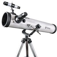 76mm Aperture 700mm Focal Length Telescope-Astronomical Reflector Travel Scope for Beginners with Tripod and Smartphone Mount to Capture and Share
