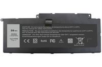 Gomarty F7HVR Laptop Battery for Dell Inspiron 15 7537 Insprion 17 7737 Series; Fit for: 062VNH Y1FGD G4YJM T2T3J 14.8V 58WH - 1 Year Warranty