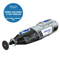 Dremel 8220-1/28 12-Volt Max Cordless Rotary Tool Kit- Engraver, Sander, and Polisher- Perfect for Cutting, Wood Carving, Engraving, Polishing, and Detail Sanding- 1 Attachment & 28 Accessories