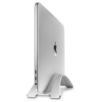 Twelve South BookArc for MacBook, Silver | Space-Saving Vertical Desktop Stand for Apple notebooks (Renewed)