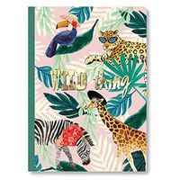 Punch Studio Jungle Stationery Soft Cover Journal - Wild Thing Soft