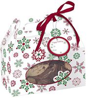 Christmas Snowflakes Cookie Box w/Handle 4 Per Pack