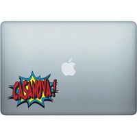 Casanova Comic Style - 4 Inch Full Color Decal for Macbooks or Laptops - Proudly Made in The USA from Adhesive Vinyl