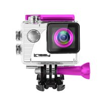 LINSAY Funny Kids Pink Action Camera Sport Outdoor Activities HD Video and Photos Micro SD Card Slot up to 32GB
