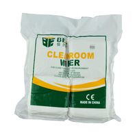 NewSilkRoad LCD PCB Cleanroom Wiper/ Wipes Dustless Cloth,4inch x4inch,400pcs