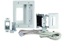 Legrand-On-Q HT22U2WHR6 Concealer Kit, Top, Bottom: White-R6