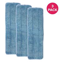 Think Crucial Replacement for E-Cloth Damp Mop Pad Fits Mop Heads, Compatible with Part # 10620, Washable & Reusable (3 Pack)