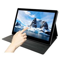 Corkea 15.6 Inch Portable Multi-Touch Monitor,1080P Extend Touchscreen Display,HDMI/USB C Video Input,OTG Port,PD MAX 45W Fast Charge for Laptop PC Huawei/Samsung Smartphone