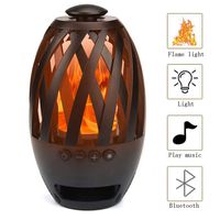 ZhengRun LED Flame Wireless Bluetooth Speaker,Outdoor Flame Bluetooth Speakers,Torch Atmosphere Bluetooth Speakers,Outdoor Portable Stereo Speaker With HD Audio And Enhanced Bass for iPhone/Android