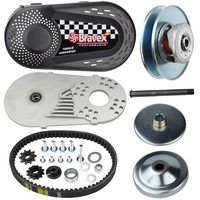 Torque Converter Go Kart Clutch Set 3/4" 10T 40/41 and 12T 35 Chain for Manco Comet TAV2 (30 Series)
