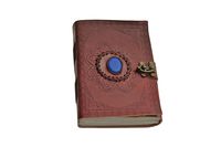 SZCO Supplies Blue Onyx Leather Journal