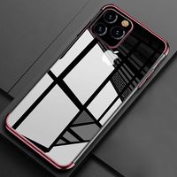 GTWCK iPhone 11 Pro Max Case, 6.5 inch Anti-Fingerprint Shockproof Full Body Cover Support Wireless Charging Soft Clear Back Bumper Slim TPU Phone Case for 2019 New iPhone Cover