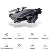 Professional Intelligent Folding Drones WiFi FPV Fixed High 480P/720P HD Camera Stable Gimbal Headless Mode Quadcopter,No Camera