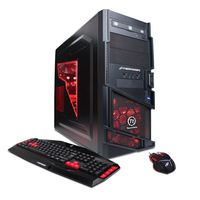 CYBERPOWERPC Gamer Ultra GUA520 Gaming Desktop - AMD FX-4300 3.8GHz CPU, 8GB DDR3 RAM, NVIDIA GT730 2GB, 1TB HDD, 24X DVD+-RW, Win 10 Home