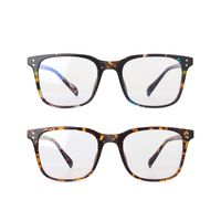 Blue Light Blocking Glasses for Men Women, Anti Blue Light Computer Gaming Glasses, Anti Eye Strain Headache (Sleep Better), UV400 Transparent Lens(Blue Floral + Amber)