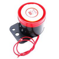 XMHF 2Pcs BJ-1 2 Wire Leads Continuous Sound Mini Electronic Piezo Buzzer Alarm Security Horn AC 220V for Home and Industry