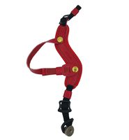CEARI Genuine Leather Hand Grip Wrist Strap Belt for Canon Nikon Pentax Olympus Fuji Sony DSLR Camera - Red