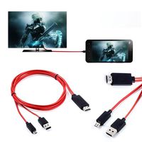 MHL Micro USB HDMI AV TV Cable Adapter for Samsung Galaxy Note 3 4G LTE SM-N9005