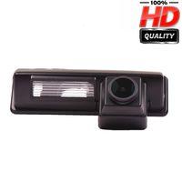 HD 1280x720p Reversing Camera Integrated in Number Plate Light License Rear View Backup Camera Waterproof Night Vision for Toyota Camry XV40 AURION /IS200/IS300 RX 300/RX330/RX350/RX400h Harrier