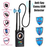 OMNFAS Anti Spy Detector, RF Detector Camera Finder, Bug Detector, Upgraded RF Signal Detector, GSM Tracking Device for Wireless Audio Bug Hidden Camera Detector.