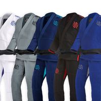 Sanabul Essentials V.2 Ultra Light Pre Shrunk BJJ Jiu Jitsu Gi (Blue, A0) See Special Sizing Guide