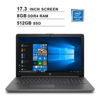 2019 Newest HP Premium Pavilion 17.3 Inch HD Laptop (Intel Pentium Silver N5000 up to 2.7GHz, 8GB DDR4 RAM, 512GB SSD, Intel UHD 605, WiFi, Bluetooth, HDMI, Windows 10) (Renewed)