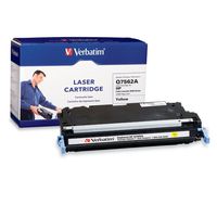 Verbatim Remanufactured Toner Cartridge Replacement for HP Q7562A (Yellow)
