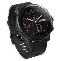 Amazfit Stratos Multisport Smartwatch with VO2max, All-day Heart Rate and Activity Tracking, GPS, Water Resistance,  US Service and Warranty (A1619, Black)
