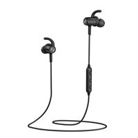 HUSSAR Bluetooth Wireless Headphones, Best Sports Earbuds with Mic, IPX6 Waterproof, HD Sound with Bass, Noise Cancelling, Secure Fit, 8 Hours Playtime