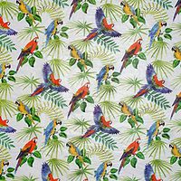 Bright Deep Red-Orange Poppies Flowers Art DIY Crafts Tissue Paper for Gift Wrapping 15"X20" 5 Sheets