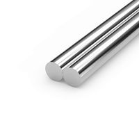Linear Motion Rods, FEYRINX 2PCS 8mm x 300mm (.315 x 11.81 inches) Case Hardened Chrome Linear Rail Shaft for 3D Printer, DIY, CNC - Metric h8 Tolerance