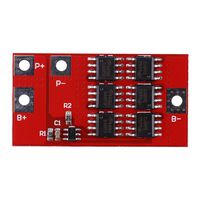 Akozon Protection Board, Large Current 10A Protection Board BMS PCB for 1S 18650 Li-ion Lithium Battery Cell