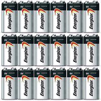 18 Energizer Max 9V Batteries, The Perfect Choice of Power for All 9V Battery Operated Devices