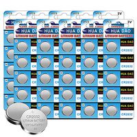 CR2032 Lithium Battery 3 Volt Coin Button Cell 50 Pack