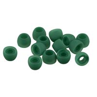 Xcessor Replacement Silicone Earbuds 7 Pairs (Set of 14 Pieces). Compatible with Most in Ear Headphone Brands. Size: Small, Green