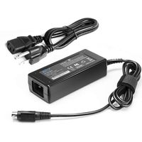 KFD AC DC Adapter Charger Compatible with 12V (4-PIN) Channel Well Technology CWT PAA060F & KPL-060F, CAD060121 LCD TVs HD TV I.T.E. Power Supply Cord Charger Power Supply