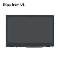 LCDOLED Replacement 14 inches FHD 1920x1080 IPS LCD Touch Screen Digitizer Assembly Bezel with Board for HP Pavilion x360 14m-ba000 14m-ba100 14-ba153cl 14m-ba011dx 14m-ba114dx
